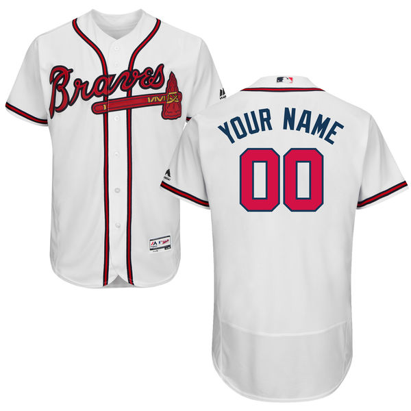 Men's Atlanta Braves Flex Base Custom Jersey MLBC0220